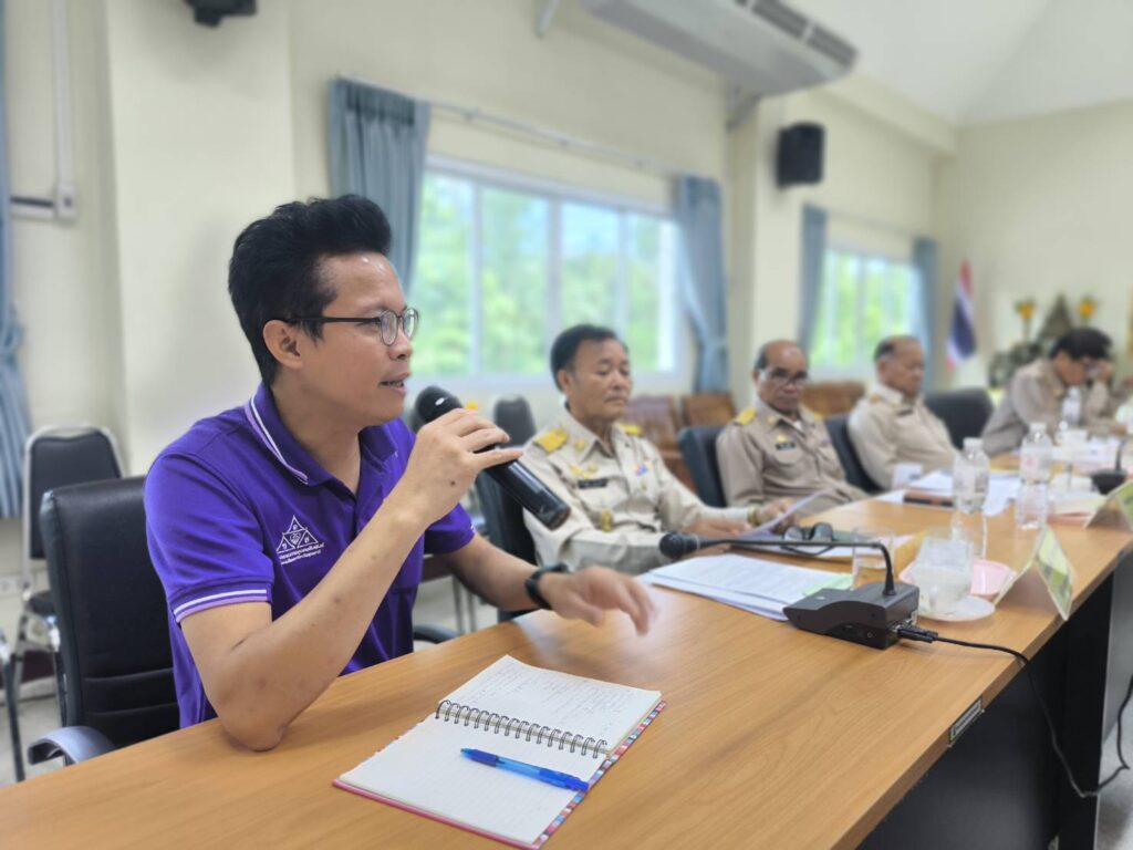 อุดรโพแทช ร่วมประชุมสภาเทศบาลตำบลหนองไผ่ แจ้งข้อมูลข่าวสารความก้าวหน้าการดำเนินโครงการ