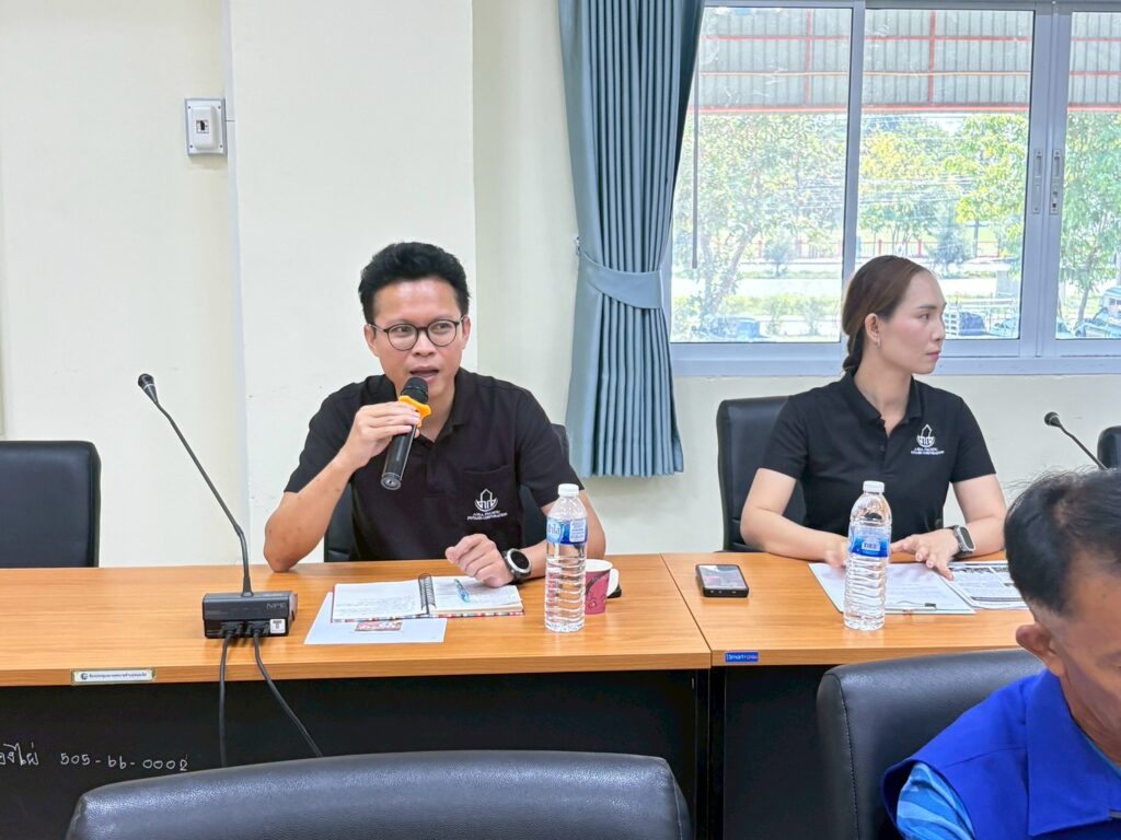 คณะอนุกรรมการประชาสัมพันธ์ เหมืองแร่โพแทชจังหวัดอุดรธานี เข้าร่วมประชุมฝ่ายปกครองตำบลหนองไผ่ แจ้งข่าวสารความก้าวหน้าการดำเนินโครงการ