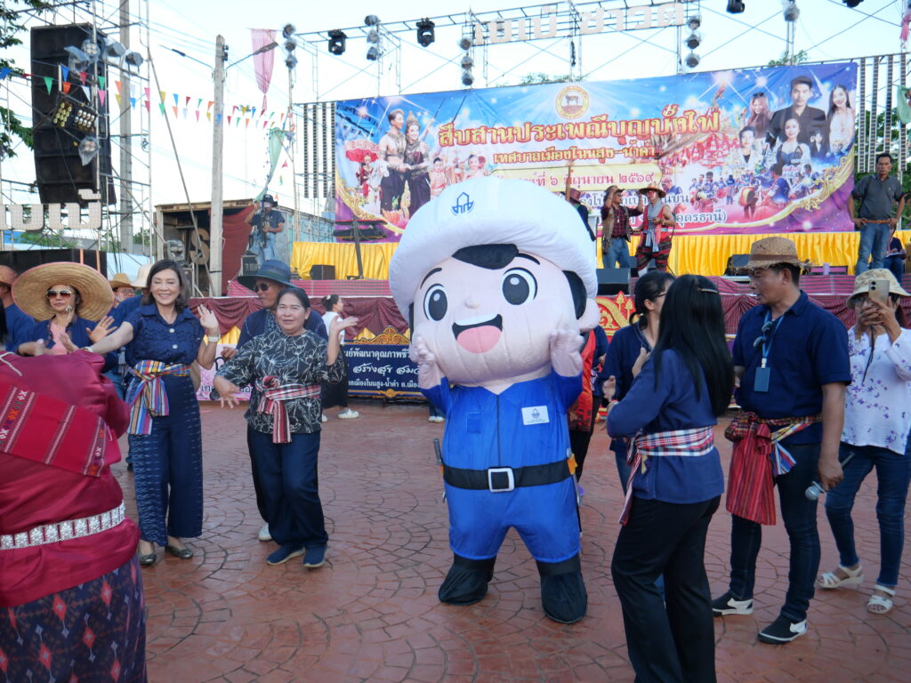 เหมืองแร่โพแทชจังหวัดอุดรธานี ร่วมงานประเพณีบุญบั้งไฟ ประจำปี 2569 เทศบาลเมืองโนนสูง-น้ำคำ